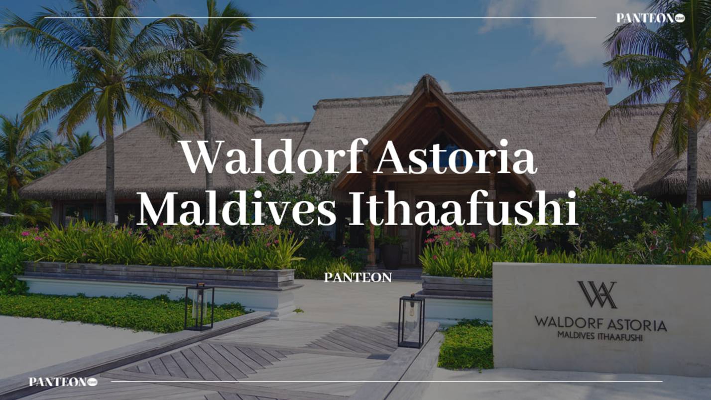 Вебинар с отелем Waldorf Astoria Maldives Ithaafushi