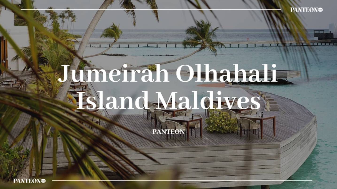 Вебинар с отелем Jumeirah Olhahali Island Maldives