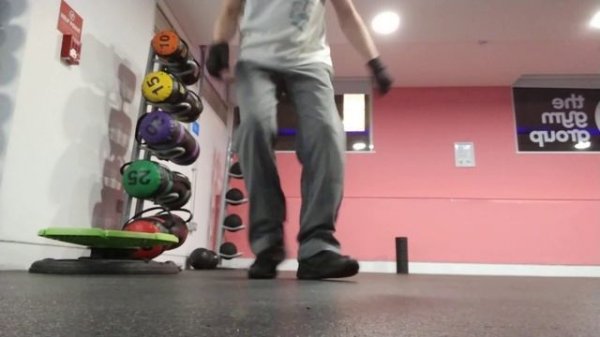 Dance-fitness session for fun