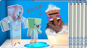 😳 ВОТ ЧТО ДЕЛАЮТ ЖИТЕЛИ КОГДА НАС НЕТ на СЕРВЕРЕ в МАЙНКРАФТ! ЛЕСКА