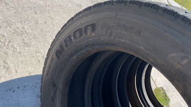 Грузовые шины бу 265 60 22.5 Bridgestone M800. Универсальные шины. ☎️89219930017 смотреть онлайн