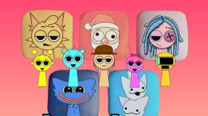 Все фазы СПРУНКИ Sprunki Banana Porridge 2