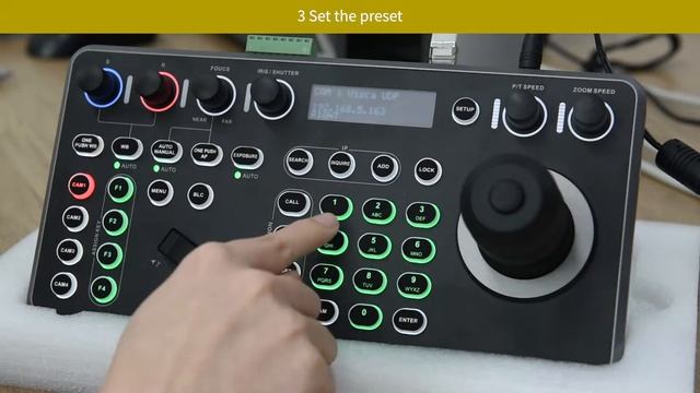Operation Tutorial-Minrray PTZ Controller AK030 смотреть онлайн