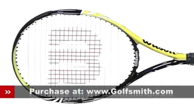 Wilson Tennis Pro Open BLX Raquet Review смотреть онлайн