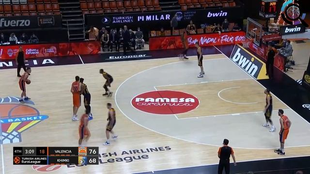 Jaume Ponsarnau Offensive Play | Valencia Basketball смотреть онлайн