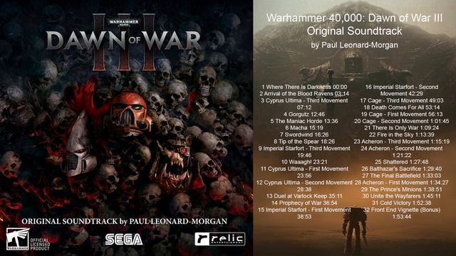 Warhammer 40,000: Dawn of War III Original Soundtrack смотреть онлайн