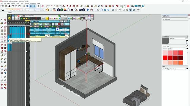 Animating in Sketchp using fredo ^ animator plug in смотреть онлайн