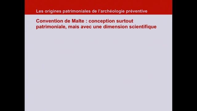 L’archéologie préventive en France : quel futur pour le passé ? смотреть онлайн