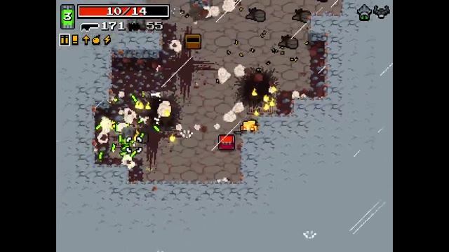 Nuclear Throne daily challenge by zqxinran (2015.8.23) 5-1, CRYSTAL смотреть онлайн