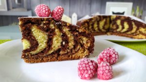 Манник ЗЕБРА на КЕФИРЕ | Очень просто и вкусно!