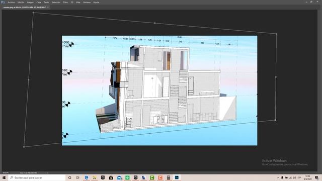 COMO HACER UN CORTE 3D EN RENDER CON DIBUJO 2D | ARCHICAD+PHOTOSHOP смотреть онлайн