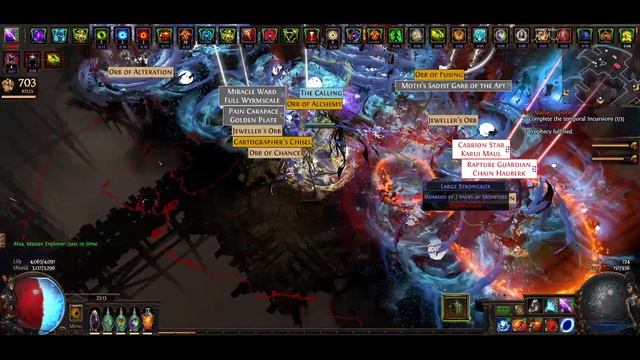 Path of Exile 3.9 - Tier 6 triple beyonds ft Vaal wind смотреть онлайн