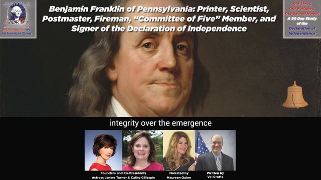 Val Crofts | Benjamin Franklin of PA: Printer, Scientist, Postmaster, Fireman, “Committee of Five” смотреть онлайн