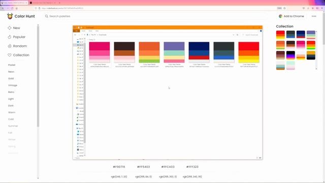 Colorbox 2.0 - Downloading and uploading color palettes смотреть онлайн