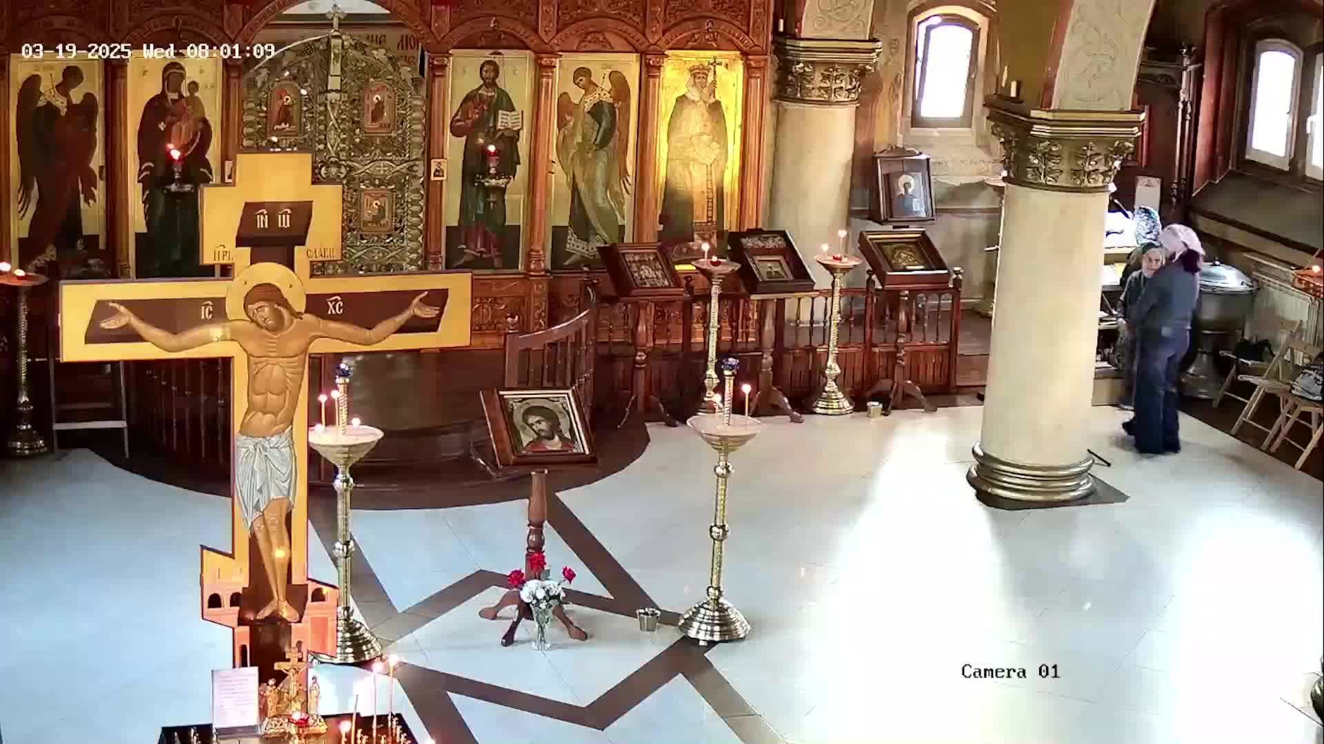 Великопостные богослужения. 19.03.2025 в 8-00. смотреть онлайн