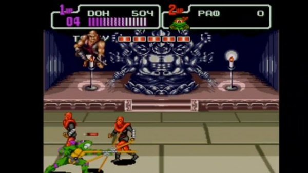 Черепашки ниндзя СЕГА Полное прохождение. TNMT SEGA.