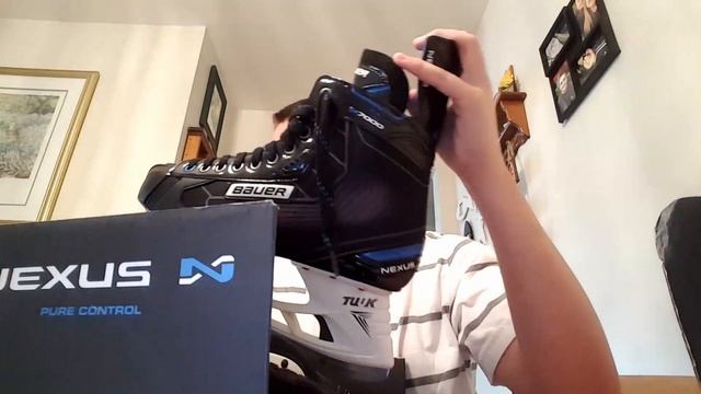 UNBOXING MY BAUER NEXUS 7000 ICE SKATES ($250, ICE HOCKEY) смотреть онлайн