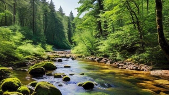 Журчание текущей реки для сна смотреть онлайн