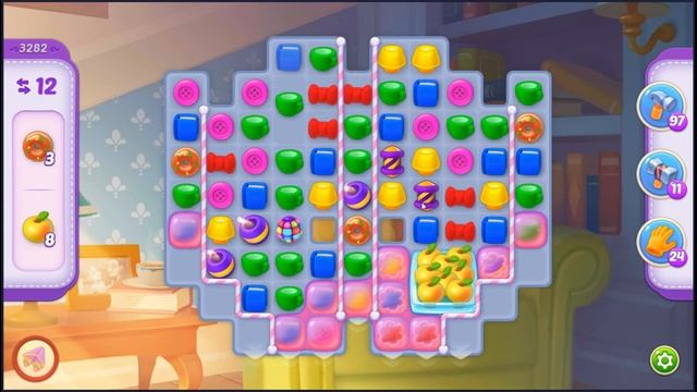 Homescapes Level 3282 - NO BOOSTERS 🏠 | SKILLGAMING ✔️