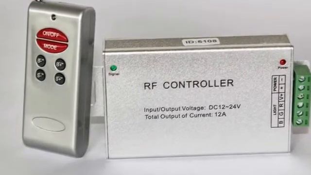 RF LED RGB Controller Series for LED Strip Light смотреть онлайн