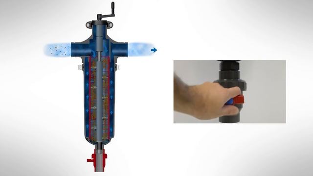 AGRODAVINCI AZUD SPIRAL CLEAN Yarı Otomatik Elek Filtre смотреть онлайн