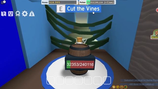 ROBLOX |how To Cut The Vines | Bee Swarm Simulator |guide |easy #gaming #roblox #beeswarmsimulator