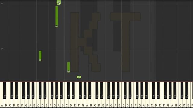 Chaos King from Deltarune - Easy Mode [Piano Tutorial] (Synthesia) смотреть онлайн