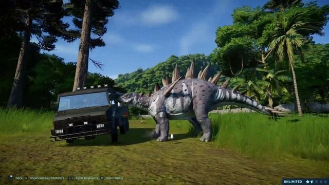 Chungkingosaurus Skin | Jurassic World Evolution смотреть онлайн