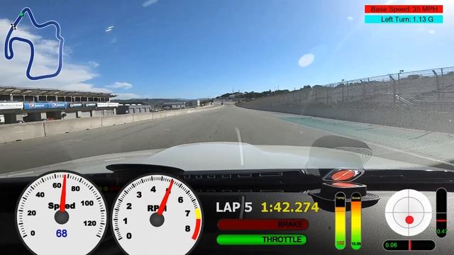 Laguna Seca BMW F82 M4 1:47.292 смотреть онлайн