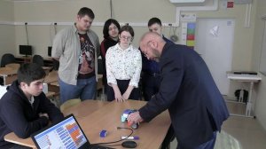 Фрагмент занятия "Применение компьютерного зрения в робототехнических системах". 18.03.2025г.