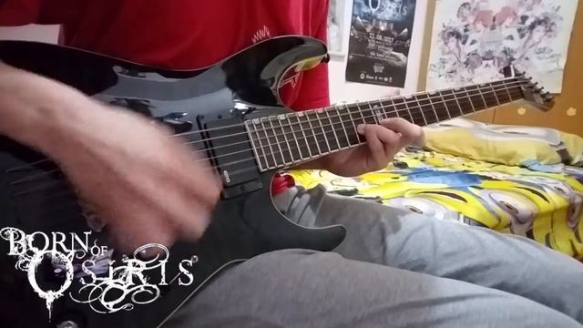 Born Of Osiris - Rosecrance guitar cover смотреть онлайн