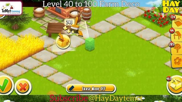 Hay Day Level 40 to 100 Farm Decoration Ep 1 | Farm Design смотреть онлайн