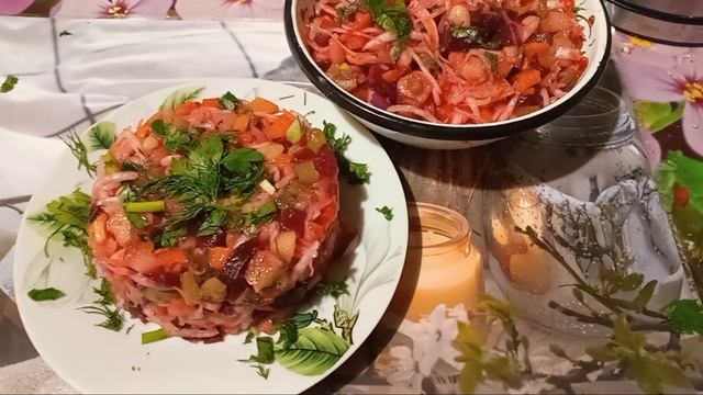 Винегрет-самый лучший рецепт🫵🤘👍👄