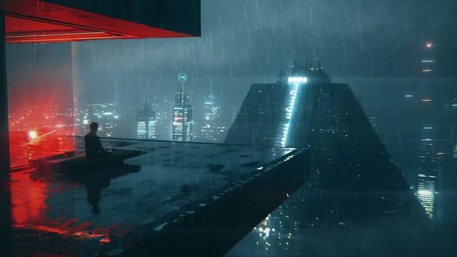 Contemplative _ Relaxing Blade Runner Vibes Soundscape