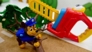 Щенячий патруль и инструменты на английском. Развивающие машинки - Английский для детей