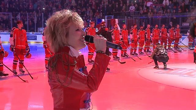 Ольга КОРМУХИНА - ГИМН РОССИЙСКОЙ ФЕДЕРАЦИИ | Финал кубка Гагарина смотреть онлайн