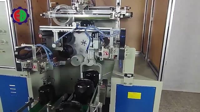 Печать красками Marabu LEDGL по металлическим цилиндрам на автоматическом трафаретном станке смотреть онлайн