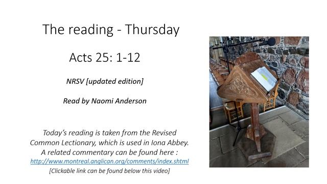 Morning Worship with the Iona Community Thursday 30th May 2024 смотреть онлайн