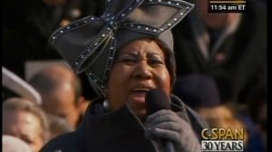 Aretha Franklin: Obama Inauguration Day Sings "My Country Tis Of Thee"