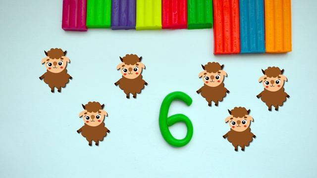🎓🎓🎓Учим цифры и счет от 0 до 9. Мультфильм для детей. смотреть онлайн