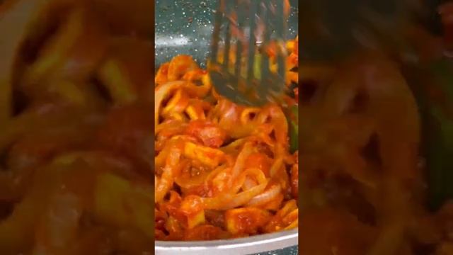 Sotong Sambal Tumis Pedas / Squid Cooked In Chilli Paste