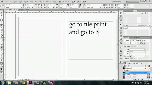 How to put Crop Marks on your document in InDesign смотреть онлайн