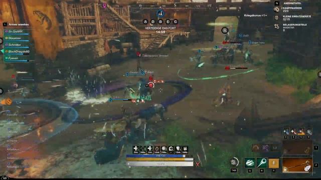 NEW WORLD - Obliviate Sky vs Legions of Lesath Tartarus 20.06.2022 - Heiler смотреть онлайн