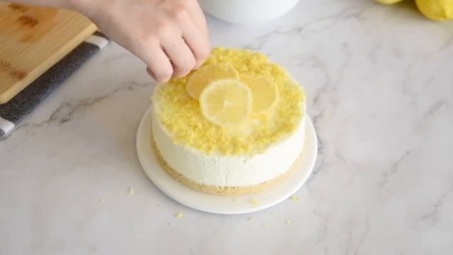 Как приготовить лимонный чизкейк без выпечки