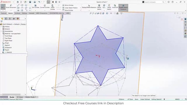 Solidworks Surface Exercise | Acute Sphere смотреть онлайн