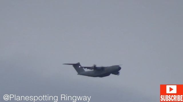 A400M ATLAS FLYES OVER CHESTER HAWARDEN AIRPORT | 07/12/19 смотреть онлайн