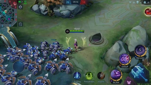 Melissa vs 50 minion | MLBB смотреть онлайн