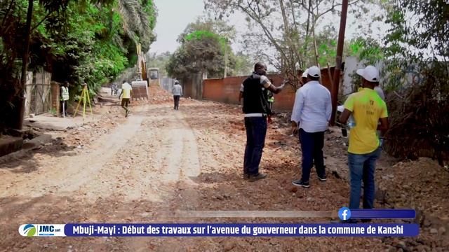 MBUJI MAYI : DÉBUT DES TRAVAUX SUR L'AVENUE DU GOUVERNEUR. смотреть онлайн
