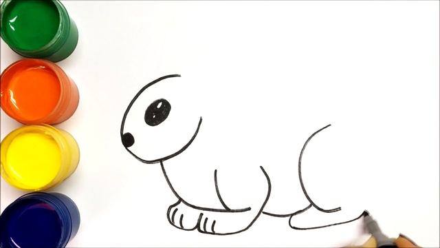 Сурет салу Қоян | Сурет салып уйрену | Bolajon Uchun Quyon  Rasm Chizish