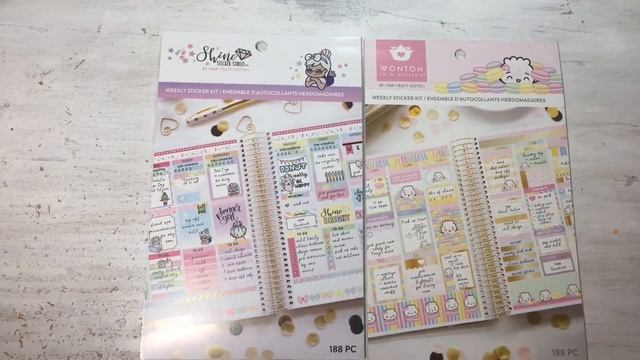 Happy Mail From WhimsicalFlamingos & Flip Through Of Etsy Sticker Books From Michaels